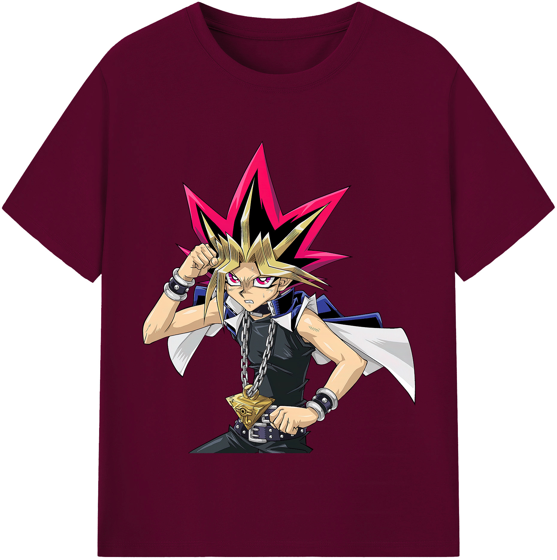 （画像用） 遊☆戯☆王 Yu-Gi-Oh! レディースカジュアルプリントTシャツ（綿100％）